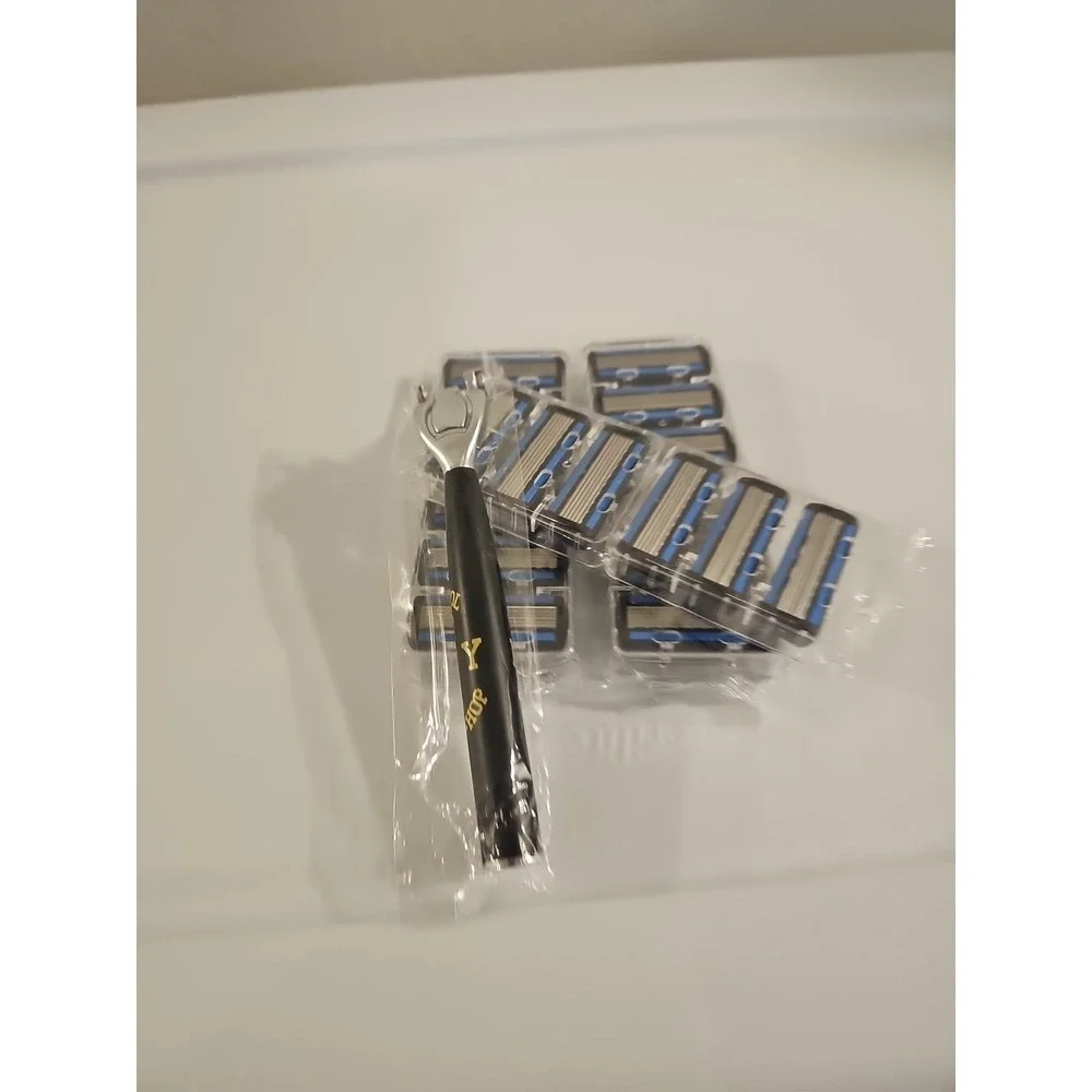 Old School, Classic Hip Hop handle -‎ 6 blade shaver with 18 cartridges